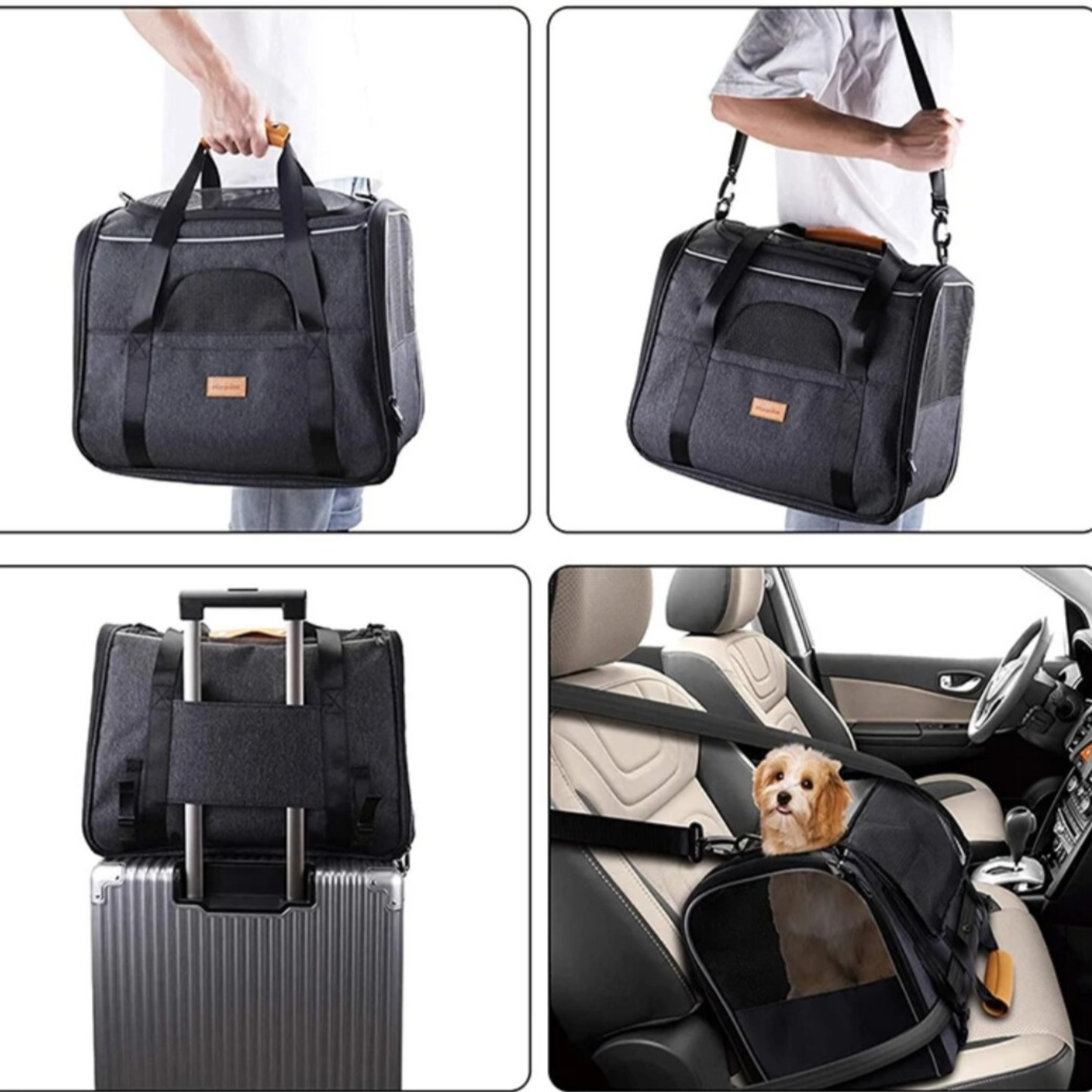 Bolso transportador de mascotas