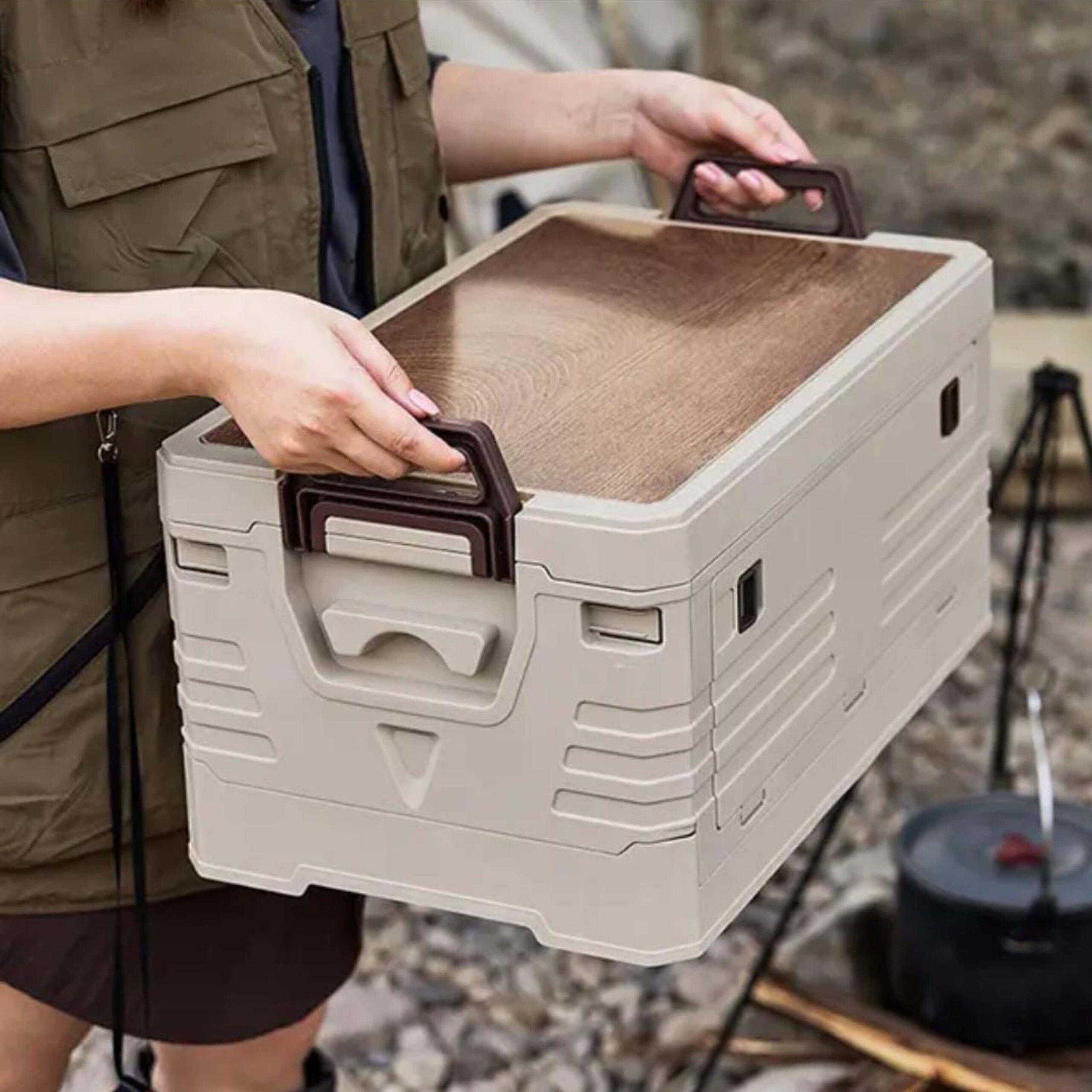 Caja camping