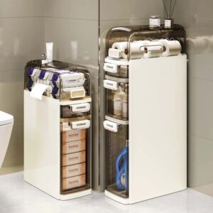 Mueble armario multiuso con ruedas