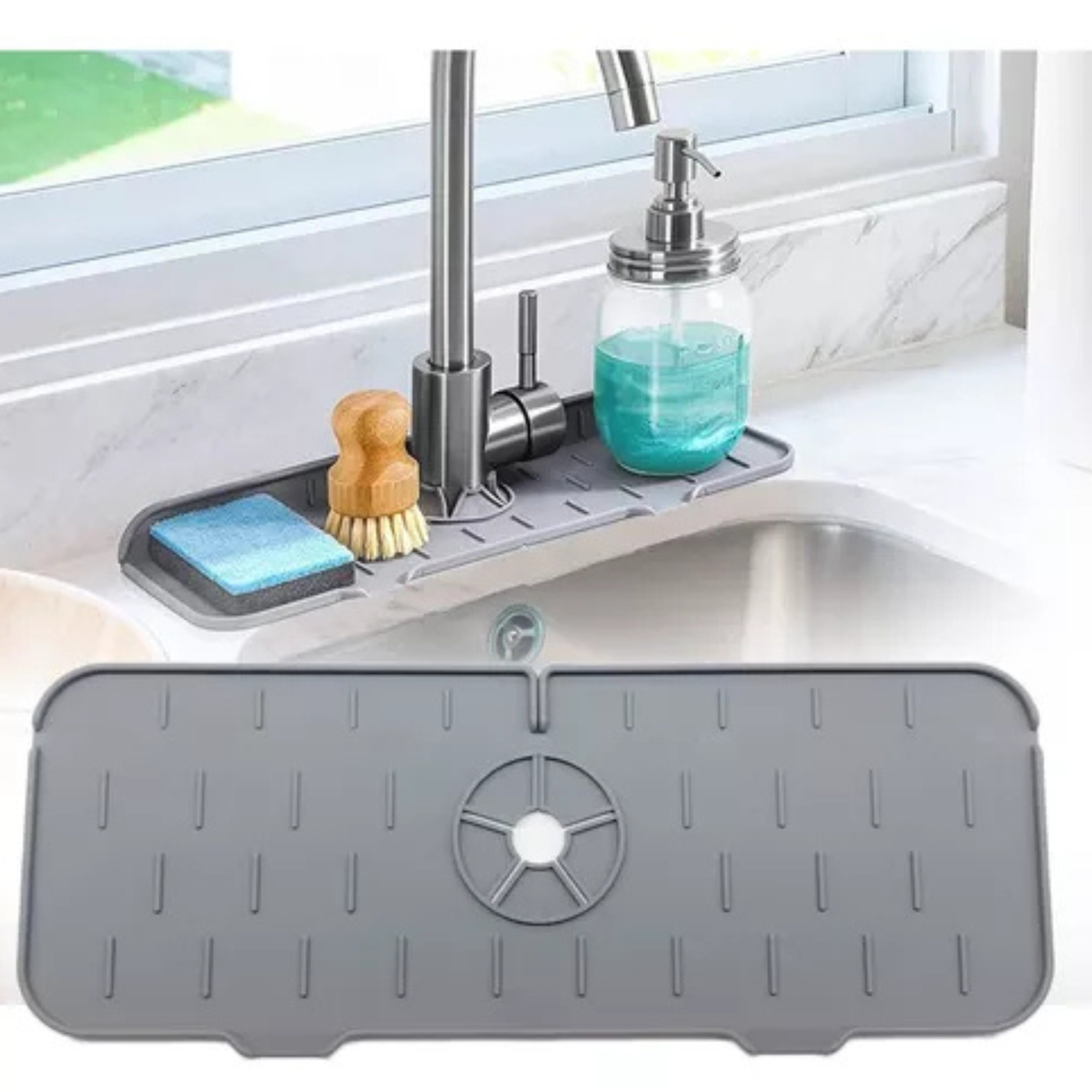 Organizador Silicona Pileta Grifo
